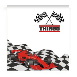 Estor Juvenil con Diseño Coche Formula Uno 002 Personalizable De Formula Uno — Un diseño vibrante, para espacios con espíritu jo