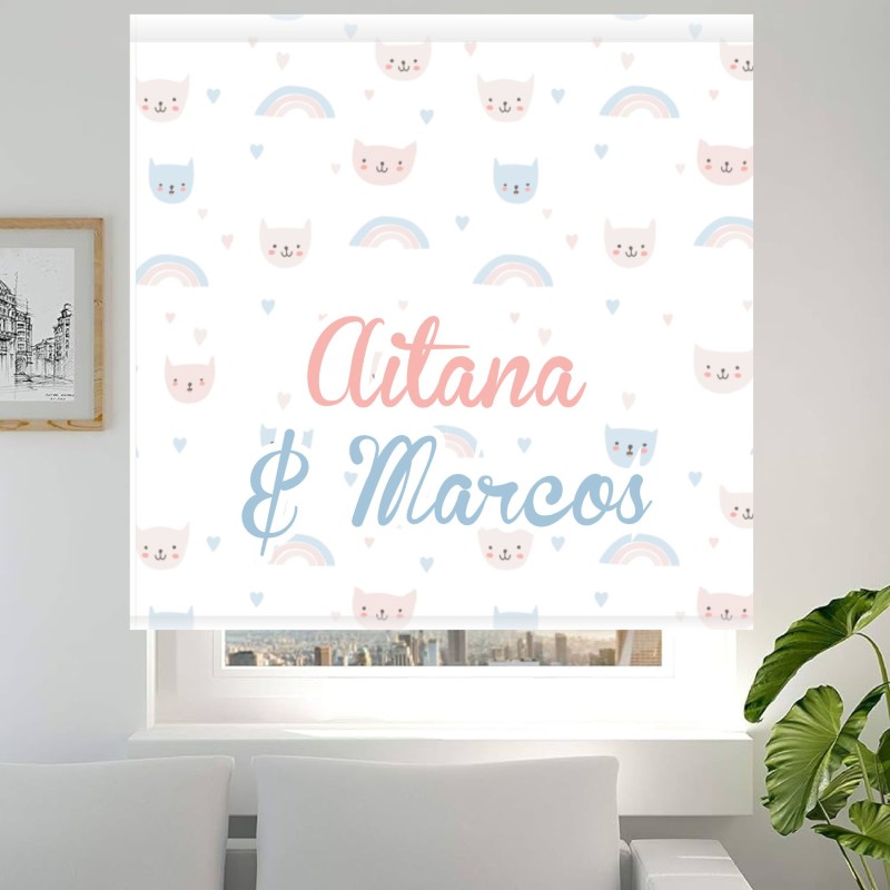 Estor Infantil con Diseño Cortina Y Unisex Ideal Compartida Y Osito Y Personalizado — Un diseño fantástico y divertido, perfecto Estor Infantil con Diseño Cortina Y Unisex Ideal Compartida Y Osito Y Personalizado — Un diseño fantástico y divertido, perfecto