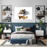 Cuadro con Diseño Trial 002 En Lienzo Adolescent Personaliza Personalizado — Un diseño exclusivo, para un toque decorativo único