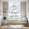 Estor con Diseño Principito El Principito Bebe Personalizado — Un diseño divertido, ideal para niñas que sueñan despiertas y ama