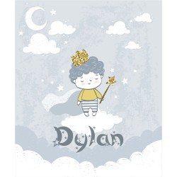 Estor con Diseño Principito El Principito Bebe Personalizado — Un diseño divertido, ideal para niñas que sueñan despiertas y ama