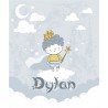 Estor con Diseño Principito El Principito Bebe Personalizado — Un diseño divertido, ideal para niñas que sueñan despiertas y ama