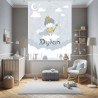 Estor con Diseño Principito El Principito Bebe Personalizado — Un diseño divertido, ideal para niñas que sueñan despiertas y ama