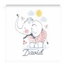 Estores Infantiles Personalizados Animales Elefante 003