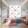  Estores Infantiles Niña Estampado Arcoiris 002- Estor para habitación infantil Niña- Estor infantil estampado Arcoiris