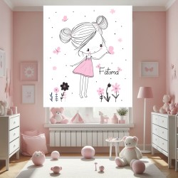 Estores Infantiles Personalizados Iroa Mariposas