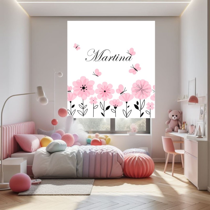 Estor con Diseño Flor 004 Personalizado — Un diseño exuberante y natural, para espacios llenos de alegría y naturaleza Estor con Diseño Flor 004 Personalizado — Un diseño exuberante y natural, para espacios llenos de alegría y naturaleza