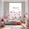 Estor con Diseño Flor 004 Personalizado — Un diseño exuberante y natural, para espacios llenos de alegría y naturaleza