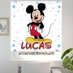 Estor Mickey Luca Personalizado — Un diseño elegante, para un toque decorativo único y especial