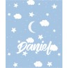 Estor con Diseño Estrella Noche 001 Personalizado — Un diseño distinguido, para niños llenos de creatividad