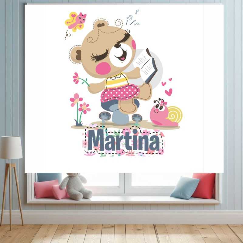 Estores Infantiles Personalizados Osita - Estores Infantiles NIña Animales Estores Infantiles Personalizados Osita - Estores Infantiles NIña Animales
