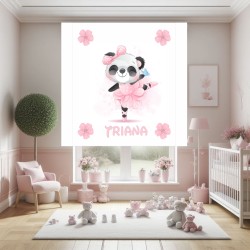 Estor Panda Personalizado — Un diseño radiante y natural, para espacios llenos de alegría y naturaleza