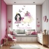 Estor con Diseño Princesa Arabia Dibujo Princesa Personalizado — Un diseño encantador y divertido, ideal para niñas que sueñan d