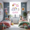 Estor con Diseño Princesa Unicornio 002 Personalizado — Un diseño mágico y divertido, ideal para niñas que sueñan despiertas y a