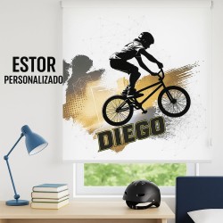 Estor con Diseño Trial Bike 002 Personalizado — Un diseño ideal, para un toque decorativo único y especial