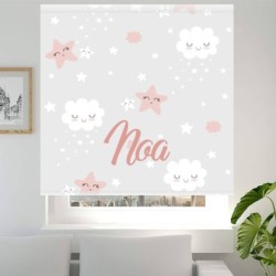  Estores Infantiles Personalizados Nubes 003