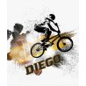 Estor con Diseño Trial Bike 002 Personalizado — Un diseño ideal, para un toque decorativo único y especial