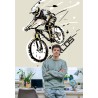 Estor con Diseño Trial Bike Enrollabl Adolescent Personalizado — Un diseño ideal, para un toque decorativo único y especial