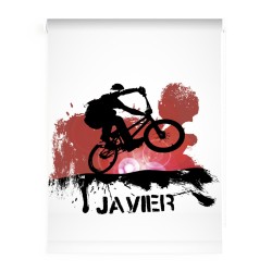 Estor con Diseño Trial Bike 004 Personalizado — Un diseño elegante, para un toque decorativo único y especial