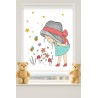 Estor Enrollable Infantil Niña Flores y Estrellas | Estores Iroa