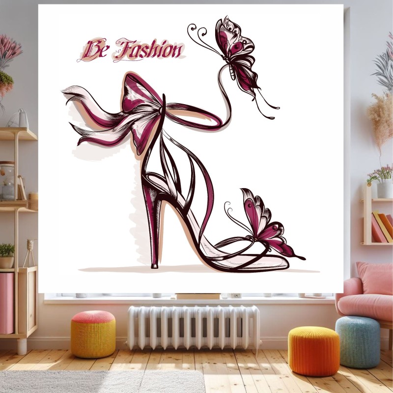 Estor con Diseño Tacon Be Fashion 001 — Un diseño ideal, para un toque decorativo único y especial