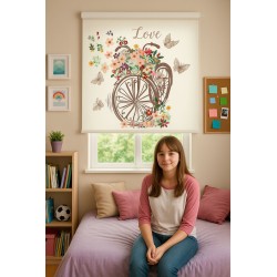 Estores Decorativo Bicicleta 240