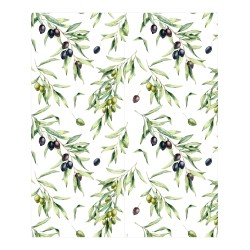 Estores Cocina Estampado Oliva 001