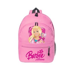 Mochila escolar infantil Barbie 02 personalizada
