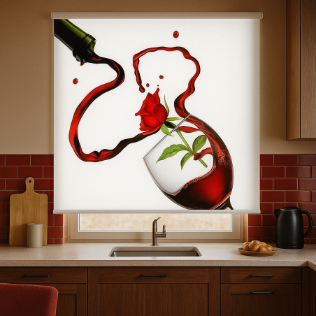 Estores Cocina Copa Vino