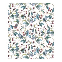 Estores Cocina Estampado Floral Frutos Rojos 101