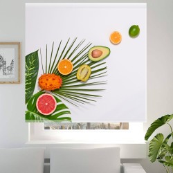 Estores Cocina Fruta Tropical 001