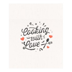 Estores Cocina Frase Cooking Whith Love 001