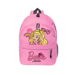 Mochila escolar infantil Barbie 01 personalizada