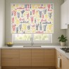 Estores Cocina Estampado Cockel 101