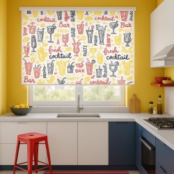 Estores Cocina Estampado Cockel 101