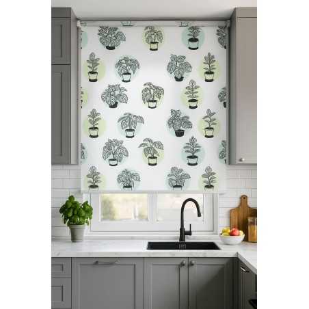 Estores Cocina Estampado Plantas 102