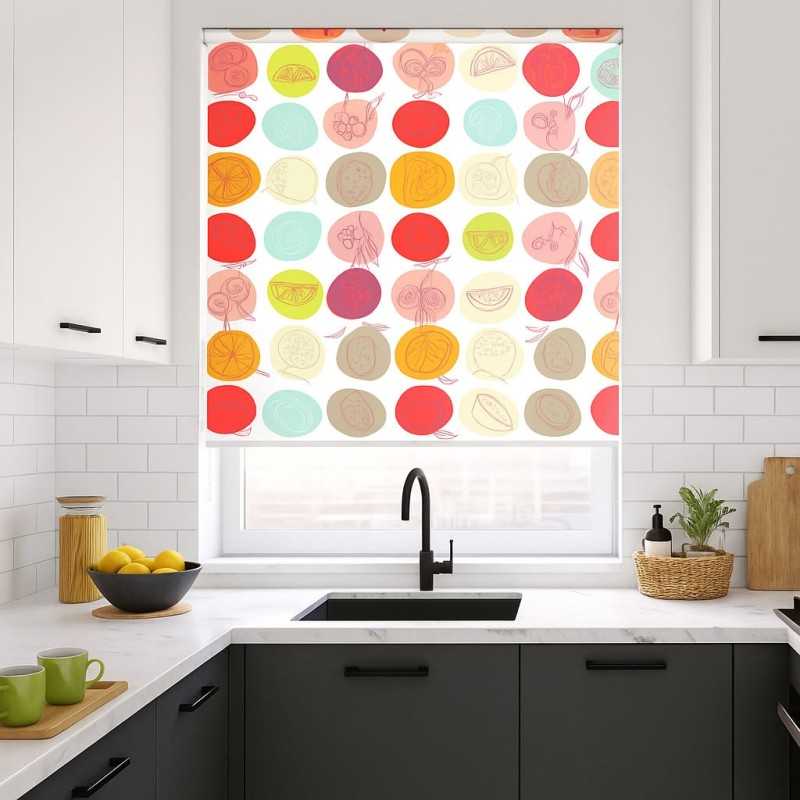 Estores Cocina Estampado Frutas 006