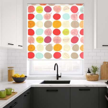 Estores Cocina Estampado Frutas 006