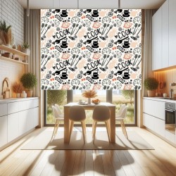 Estores Cocina Estampado Cook