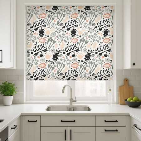 Estores Cocina Estampado Cook