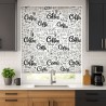 Estores Cocina Estampado Coffe 109
