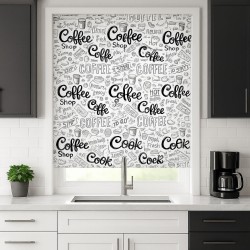 Estores Cocina Estampado Coffe 109