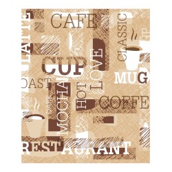 Estores Cocina Estampado Café