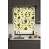 Estores Cocina Estampado Manzanas 005