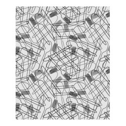 Estores Cocina Estampado Cubiertos 110