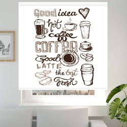 Estores Cocina Estampado Coffe 003