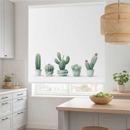 Estores Cocina Estampado Cactus 104