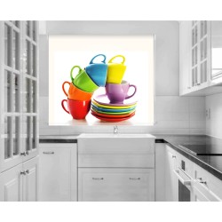 Estor Enrollable Estampado Vintage 207 – Diseño Retro Artesanal