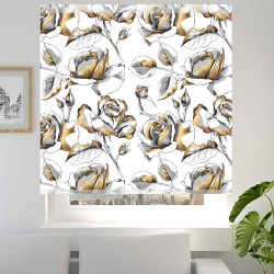 Estores Estampado Flores 010