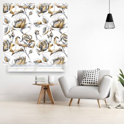 Estores Estampado Flores 010